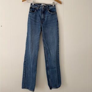 Abercrombie & Fitch Curve Love 90s Straight Ultra High Rise Jeans Regular